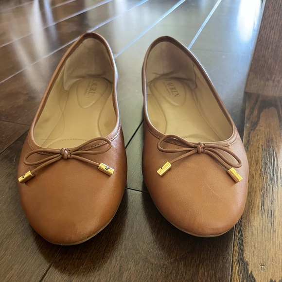 LAUREN Ralph Lauren Ballet flats, tan, size 8.5 - Picture 4 of 8